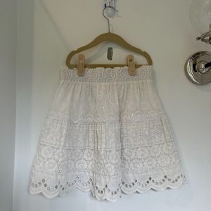 Misa white skirt